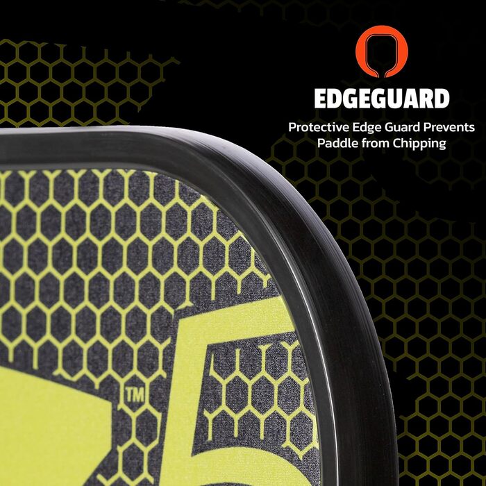 Піклбол ракетка Onix Z5 з карбону та графіту, м'яка ручка, сертифікована USA Pickleball