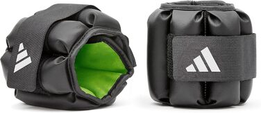 Adidas Performance обтяжувачі для рук і ніг 0.5-2 кг, регульовані вагові манжети для зап'ясть і щиколоток