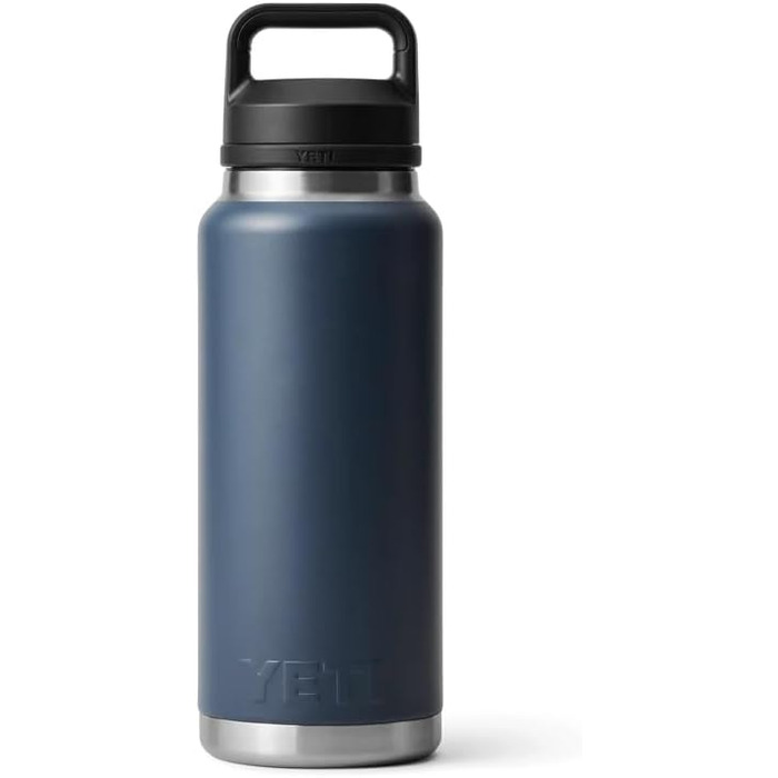 Термобутилка YETI Rambler з кришкою Chug, 1065 мл, темно-синя