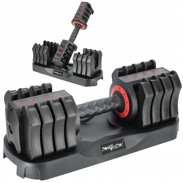 Регульовані чавунні гантелі Activ/Space 1 x 10 кг