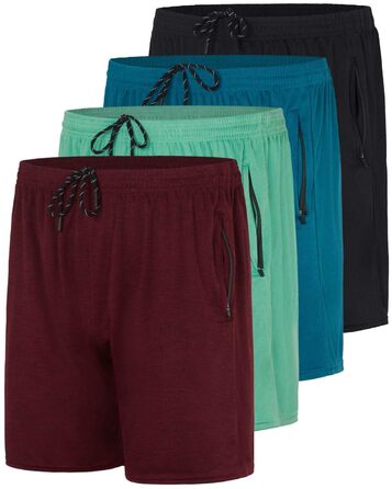 Шорти для тенісу Rea Essentias чоловічі, фітнес шорти (3X, 17.8 см – комплект 12)