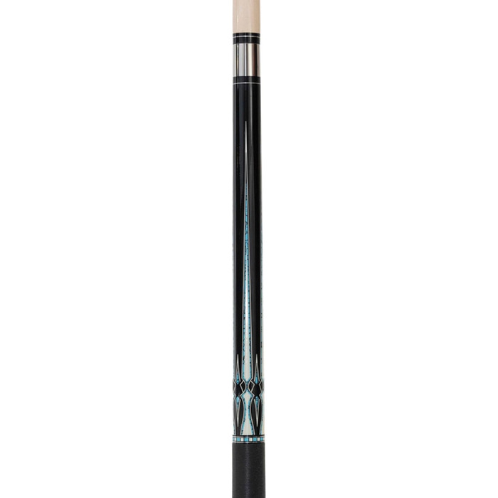 Білярдний кий Winsport Pool Blackstar, 147 см, наконечник 12.5 мм, швидкознімний замок, чорний