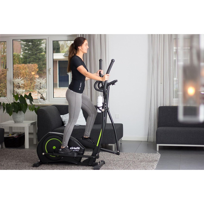 VirtuFit iConsole CTR 2.1: Еліптичний тренажер для дому з iConsole, 150 кг, переможець тестів