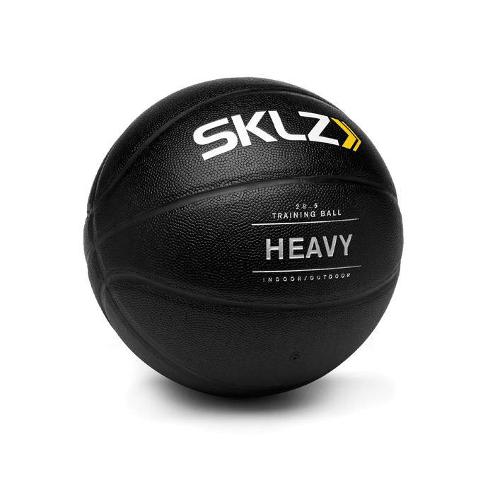 Тренувальний баскетбольний м'яч SKLZ Heavy Weight Control для розвитку швидкості рук, чорний (важкий)