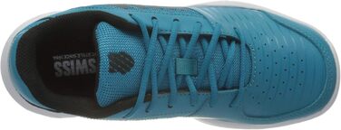 Тенісне взуття K-Swiss Court Express Carpet для хлопчиків, розмір 18 EU, кольори: Algiers Blue, Black, White
