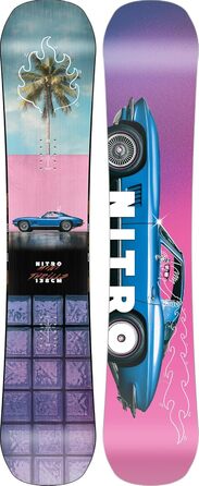 Дитяча сноуборд-дошка Nitro Mini Thrills 138 см, твин-тип, для фрістайлу та парку