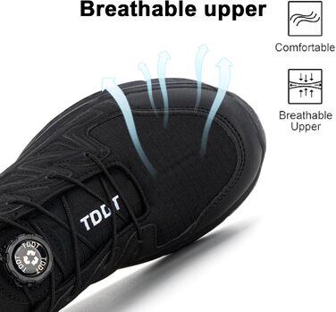 Кросівки для чоловіків та жінок. Спортивні кросівки для бігу та трейлраннінгу. Чорні кросівки, розміри EU 37-47 (J1 Schwarz, 42 EU)