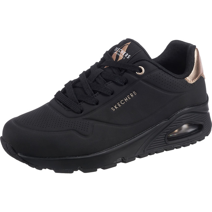 Кросівки жіночі Skechers UNO Kat Neato 2 Black Durabuck Mesh 40 EU