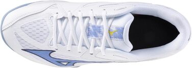 Жіноче волейбольне взуття Mizuno Thunder Blade Z для залу, біле/синій, артикул V1GA237097