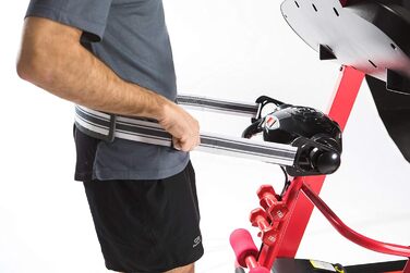 ECODE® Складне бігове полотно з амортизаторами DSA, Bluetooth та LCD-дисплеєм - бігове полотно для ходьби та бігу з 12 програмами