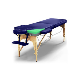 Масажний лежак Luxton Home Premium Foam - портативний, складний, регульований по висоті, 183x68 см. Підходить для дому, салону, тату-майстрів. З аксесуарами та сумкою.