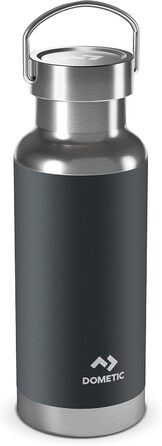Термобутилка Dometic 480 мл із нержавіючої сталі, подвійна ізоляція, термос, зелена (Moss), можна мити в посудомийній машині