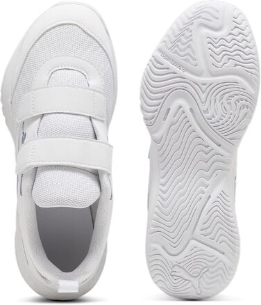Дитячі кросівки для залу Puma Varion II V Jr Indoor Court Shoe, білі/сині, р. 34 EU