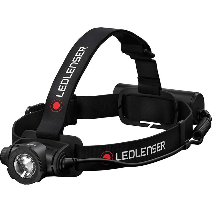Ліхтар налобний Ledlenser H7R Core: 1000 люмен, USB, водонепроникний IP67, регулювання світла, 250м дальність дії