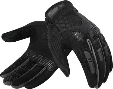 Велосипедні рукавички Inbike MTB для катання на гірському велосипеді та шосе, літні, дихаючі, з підтримкою сенсорного екрану, з TPR накладками на пальці та Eva наповнювачем, сірі, повні пальці, чоловічі/жіночі (MC020), розмір S