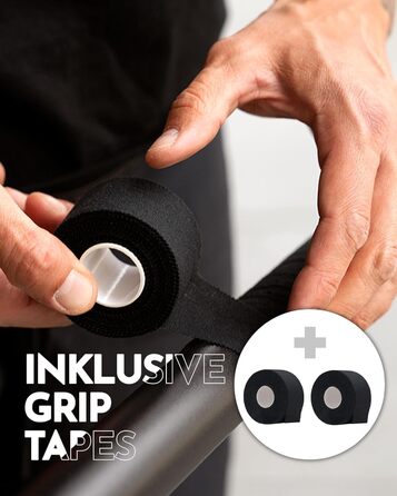 NEOLYMP Dip Station для віджимань: 400 кг, регульована ширина, з E-Book, антиковзні ніжки. Комплект для фітнесу вдома (турнік + еластична стрічка)