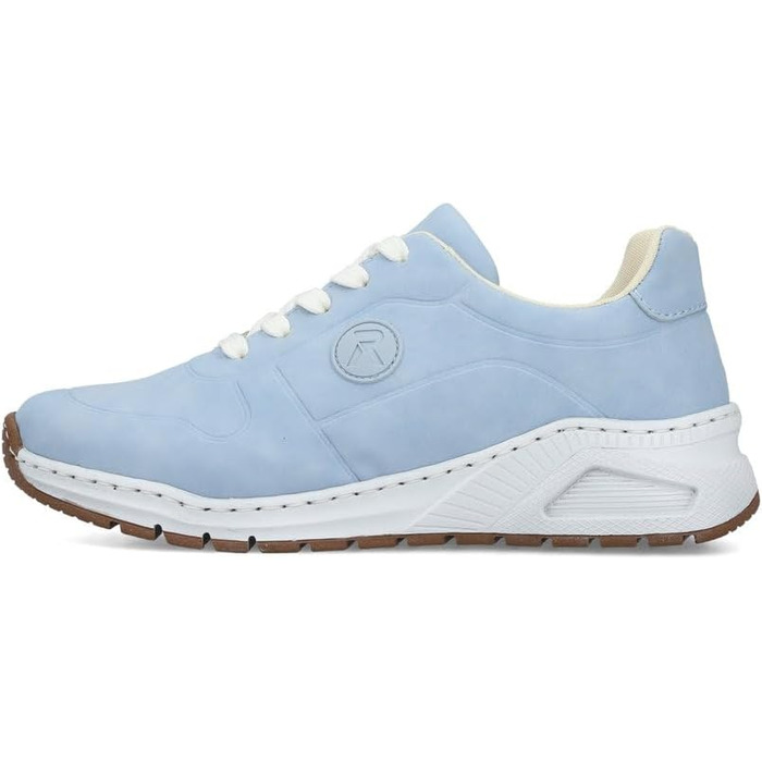 Кросівки жіночі Rieker M4903 Skater, блакитні, широка колодка 37 EU, устілка знімна