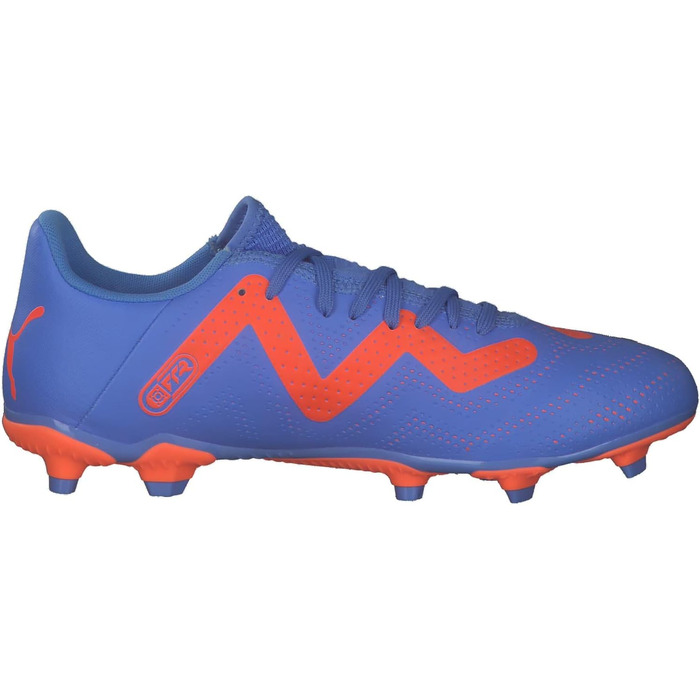 Жіночі футбольні бутси PUMA Future Play FG/AG 37 EU, Blue Glimmer/Puma White/Ultra Orange
