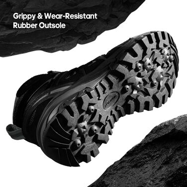 Черевики для трекінгу та подорожей NORTIV 8 Adventurer для жінок - дихаючі, зручні, розмір 40.5 EU, бежево-лілові