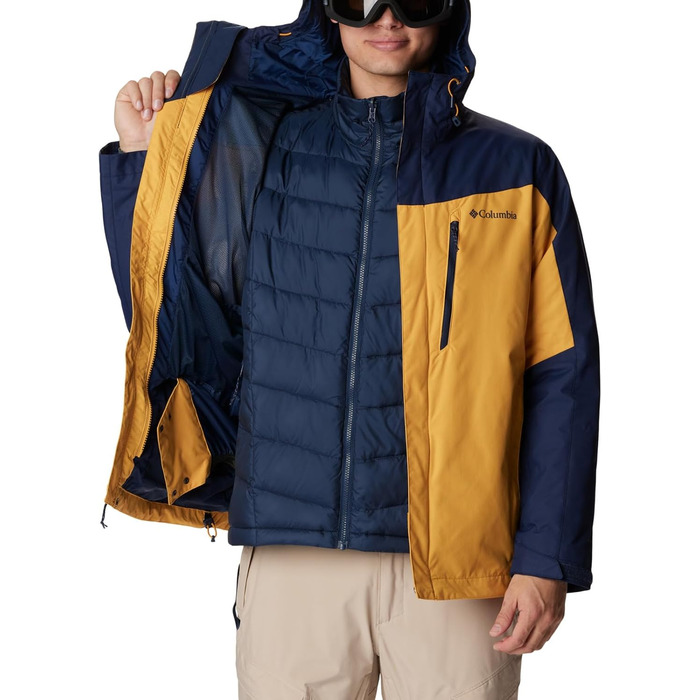 Чоловіча куртка Columbia Whirlibird IV Interchange Raw Honey/Collegiate Navy (6X)