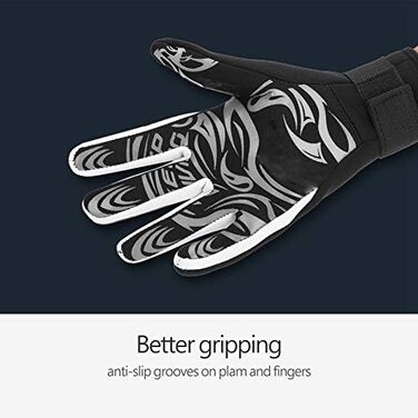 Рукавички для дайвінгу VGEBY1, 2 мм, неопрен, 5 пальців, для дайвінгу та водних видів спорту, чорні, розмір L