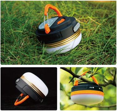 Кемпінгові ліхтарі Mostop 2 шт. LED, USB, водонепроникні, 3 режими, Power Bank, для кемпінгу, пікніків, туризму та надзвичайних ситуацій