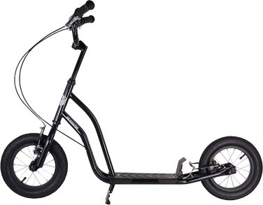 Самокат STIGA Air Scooter для міста, сталевий, алюмінієві диски, ручне гальмо, регульоване кермо, для дітей від 7 років, навантаження до 100 кг
