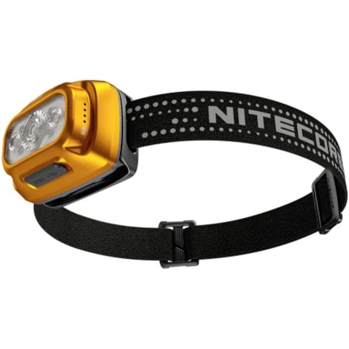 Нітекор NU31 Blue - налобний ліхтар, колір помаранчевий