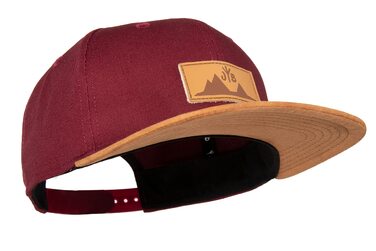 Кепка-снепбек Jumping Bird унісекс, регульована бейсболка для прогулянок, бордова, один розмір