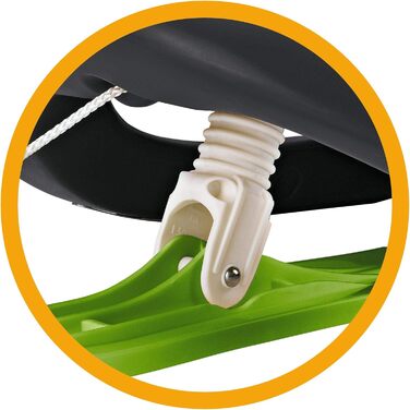 Дитячий боб BIG-Bobby-Bob Wild Spider, з тросом та ручкою, легке керування, металеві куфелі, для дітей від 4 років, чорний