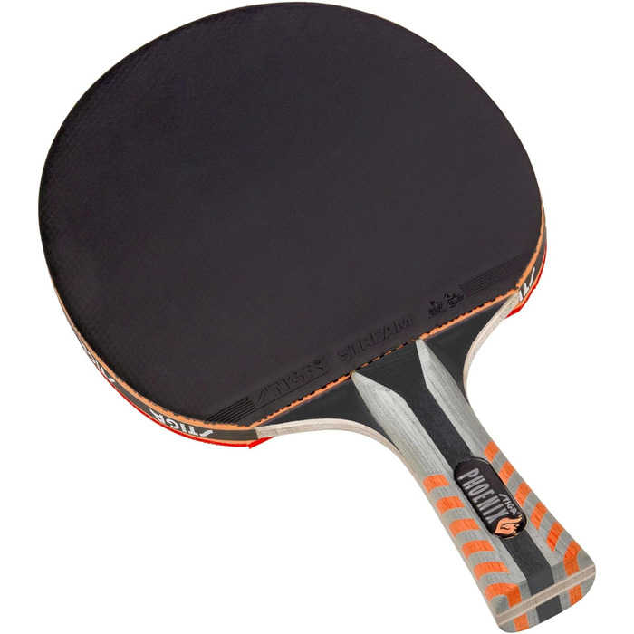 Пін-понг лопатка STIGA Phoenix - 5-ша шарова, ультралегка, з губкою 2 мм, фланець на ручці, для змагань та сім'ї