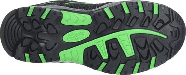 Дитячі трекінгові черевики CMP Rigel Low Wp, унісекс, блакитно-зелені, 33 EU