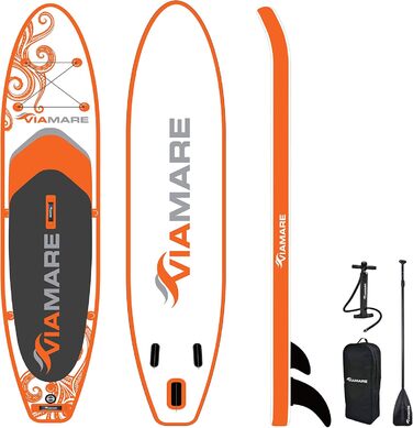 Надувна SUP-дошка VIAMARE 330 S Octopus, помаранчева, комплект