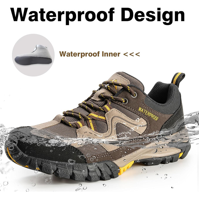 Жіночі водонепроникні трекінгові черевики CC-Los, розмір 36-42, коричневі