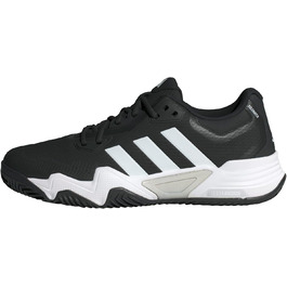 Тенісні кросівки adidas Solematch Control 2 Clay для ґрунту, чорний, білий, розмір 44 2/3 EU