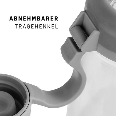 Скляна пляшка BlenderBottle Mantra з носиком та BlenderBall, для йоги, води та протеїну, BPA Free, 600 мл, фіолетова