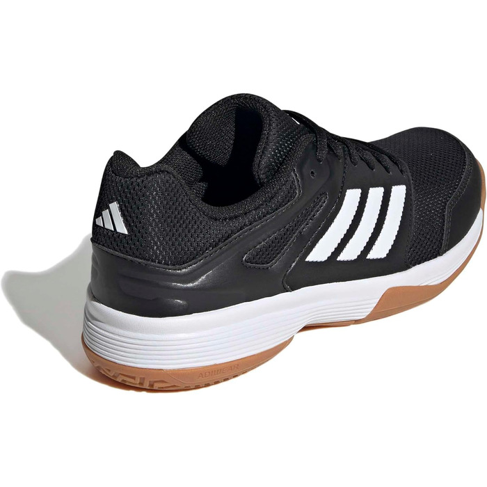 Жіночі кросівки adidas Speedcourt для залу, чорний/білий/гума, 36 2/3 EU