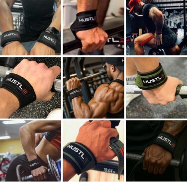 Hustle Athletics чоловічі лямки для тяги у спортзалі
