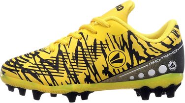 Дитячі футбольні бутси JAKO J-SFG Take (жовто-чорні), 38 EU