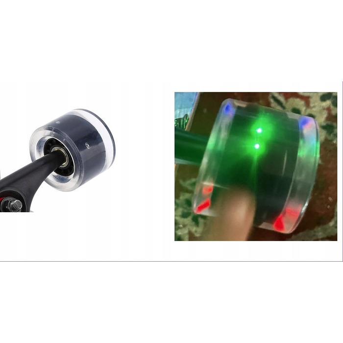 Лонгборд з підсвічуванням LED та високошвидкісними підшипниками ABEC-11