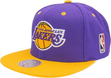 Кепка Mitchell & Ness NBA Lakers Snapback, Lila/Gelb (Універсальний розмір)