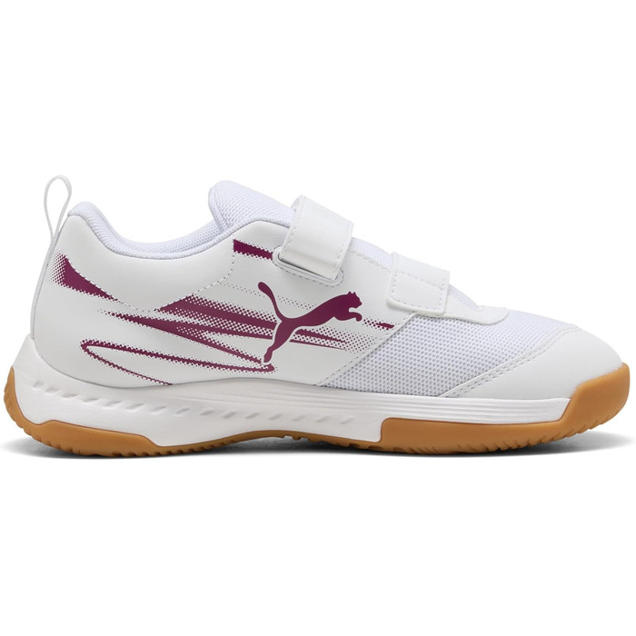 Дитячі кросівки для залу Puma Varion II V Jr Indoor Court Shoe (29 EU, білий, Puma White Berry)