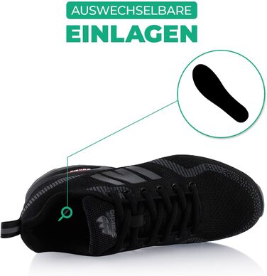 Черевики для трекінгу та трейлраннінгу для жінок та чоловіків, чорно-темно-сірі, 43 EU