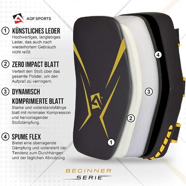 Шлагбаум Pratzen для боксу, кікбоксингу, муай-тай: ударопоглинаючі подушки з Maya-шкіри, боксерські подушки для єдиноборств, карате та ММА