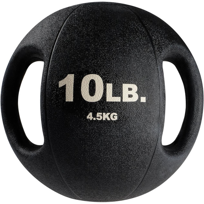 Медичний м'яч Body-Solid Dual Grip 4,5 кг для фітнесу