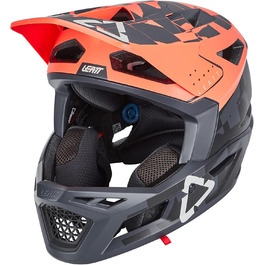 Велошолом Leatt MTB Gravity 4.0, кораловий, розмір L (59-60 см)