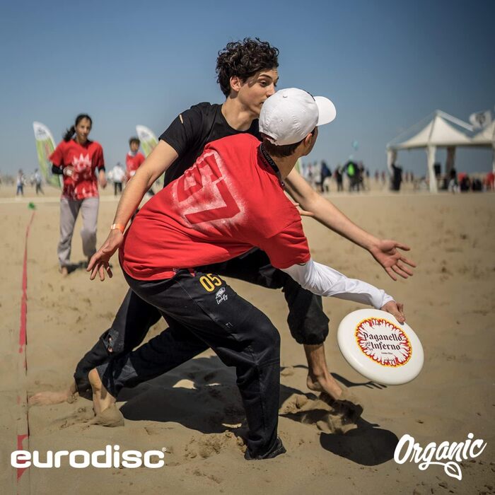 Фрісбі Eurodisc Ultimate Profi 175г - професійний спортивний диск для тренувань та змагань, екологічний, дальність польоту понад 100м