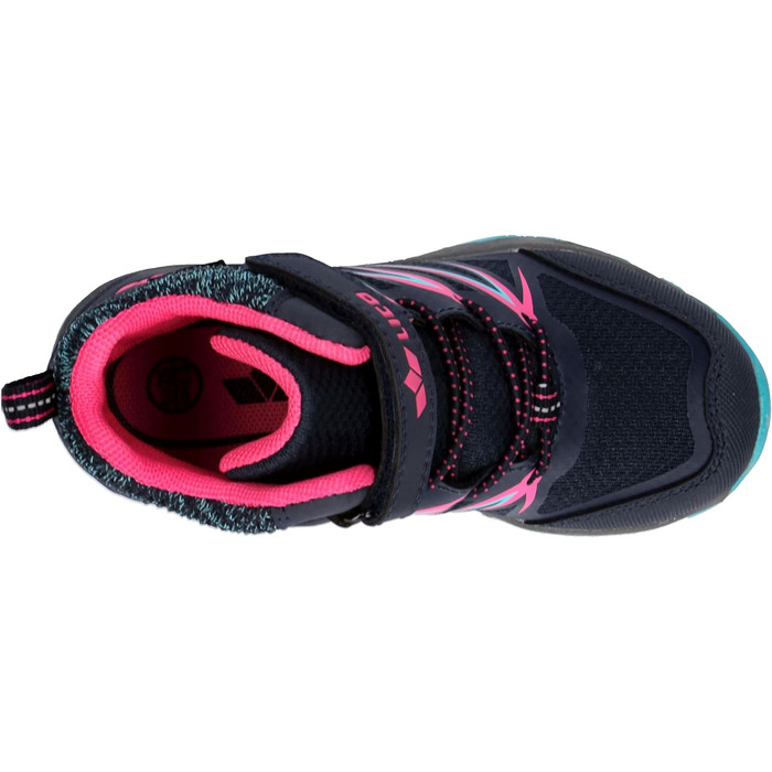 Дитячі кросівки Lico Fernley VsTrail для бігу, 37 EU, блакитний, рожевий, бірюзовий