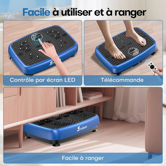 Вібраційна платформа EvoSpark: Тест-переможець 2025, з подвійним мотором для схуднення та тренувань всього тіла. Масажер, платформа для вібраційного тренування до 204 кг, покращена версія для дому. Зелений колір.