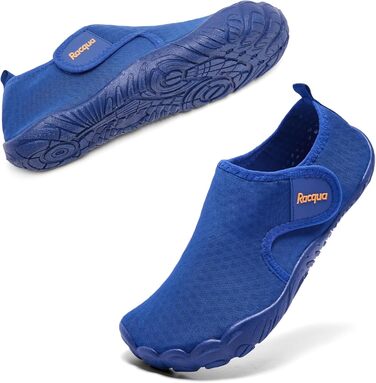 Водні черевики Raqua для жінок та чоловіків, пляжні та для плавання, розмір 47 EU, блакитний (Wz1109)